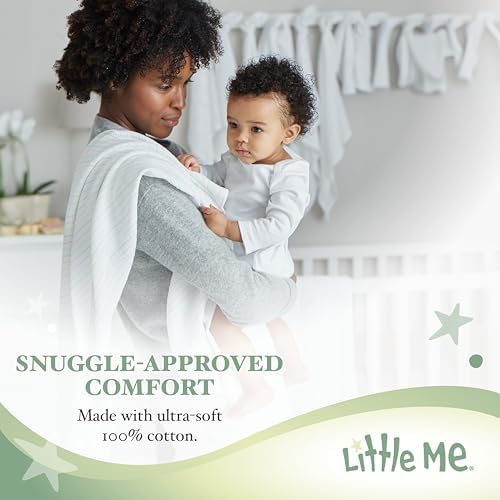 Little Me Swaddling Blanket for Baby Boys