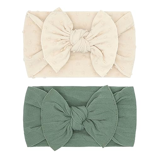 Baby Bling Bows - Classic Knot Headbands for Newborn to Little Girls