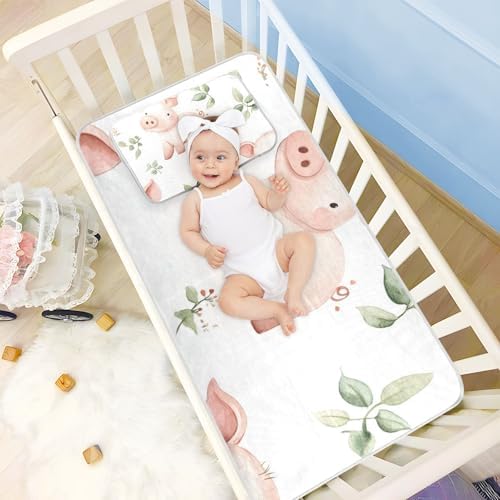 Cooling Baby Mattress Pad Protector 28x52in