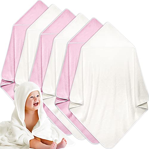 Chumia 6 Pack Baby Hooded Towel Set