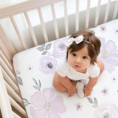 Sweet Jojo Designs Boho Floral Crib Sheet Set