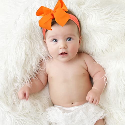Hoteam 50 Pcs Soft Baby Girls Headband Bows
