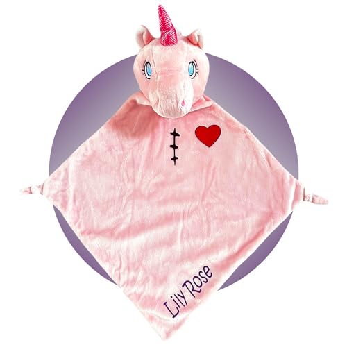 Personalized CHD Baby Blanket - Unicorn Design