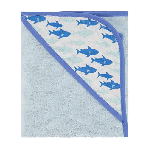 Cudlie Buttons Stitches Hooded Towels 3 Pack Jawsome Print