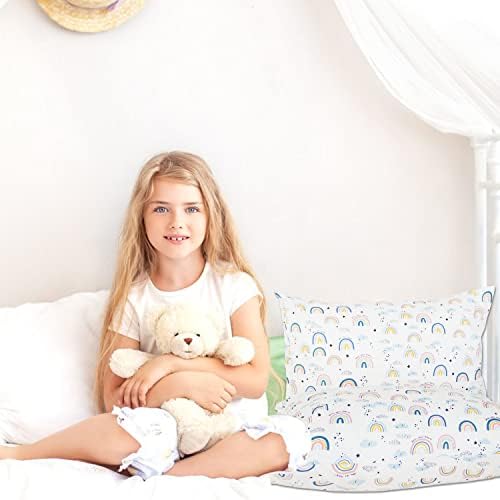 USfivefam Rainbow Clouds Kids Pillowcases 2 Pack 1