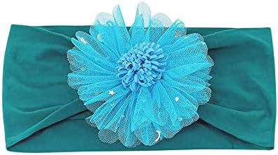 WUTYU Toddler Baby Stretch Flower Tulle Headband