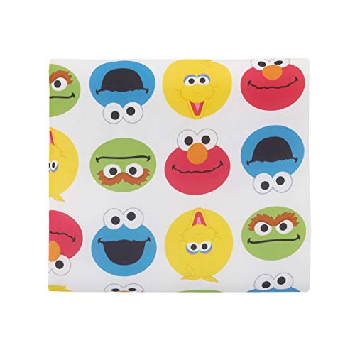 Sesame Street Best Friends 4 Piece Toddler Bed Set - Blue Red Yellow Green