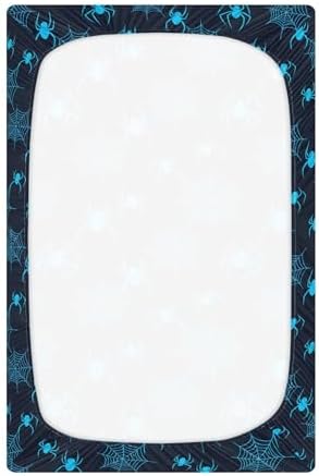 Qilmy Halloween Fitted Crib Sheet Soft Breathable