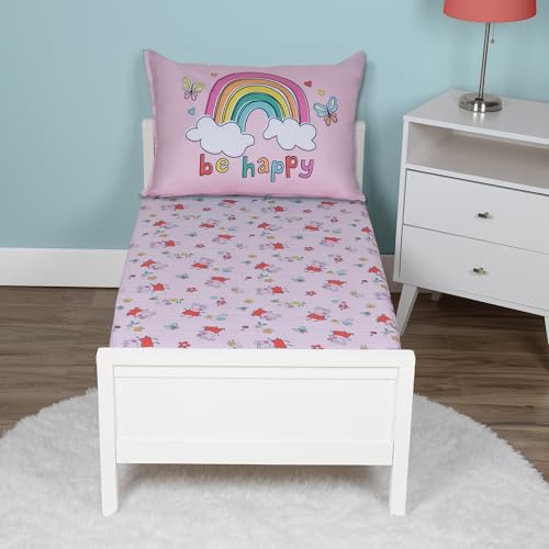 NoJo Peppa Pig Toddler Sheet Set 2 Piece