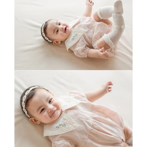 ICKEYOU Baby Girls Daisy Flower Crown Headband