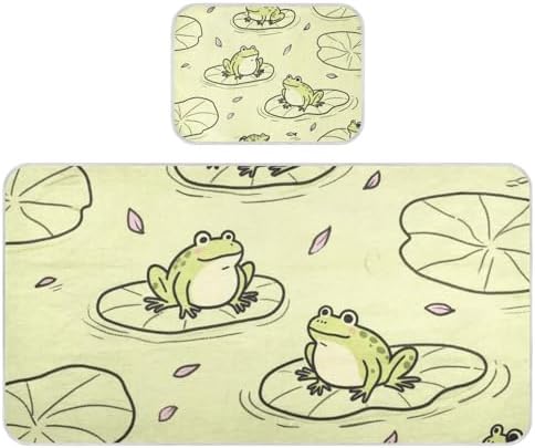 Green Pond Frog Cooling Baby Mattress Pad 28x52 Reusable