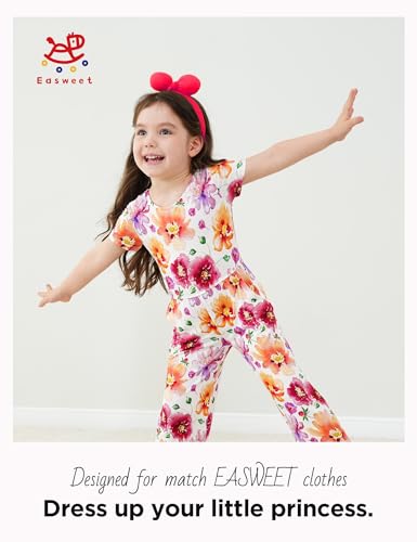 EASWEET Baby Girls Stretchy Headbands with Bows