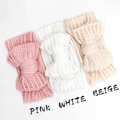 Handmade Baby Headbands with Bows for Newborn Toddlers