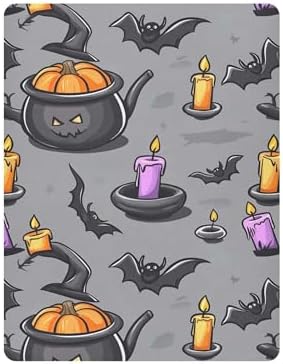 Qilmy Halloween Fitted Crib Sheet for Baby Soft Breathable and Snug Fit