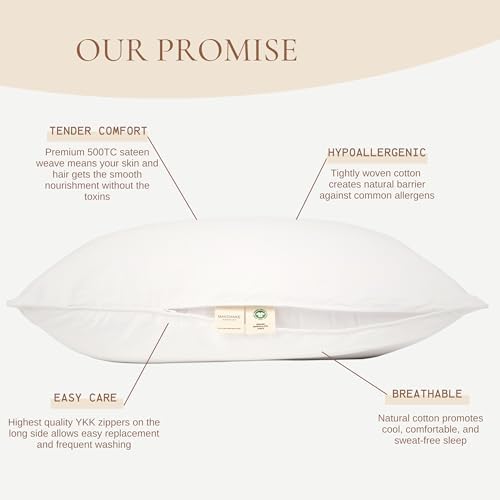 Organic Toddler Pillowcase Set of 2 GOTS Certified