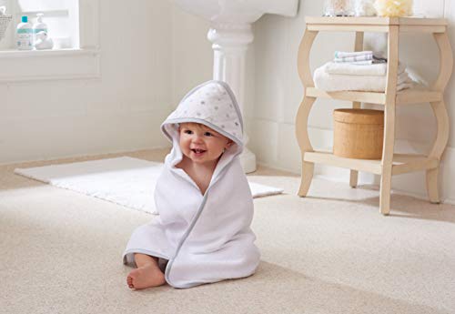 aden anais Classic Hooded Baby Bath Towel 2 Pack Dusty
