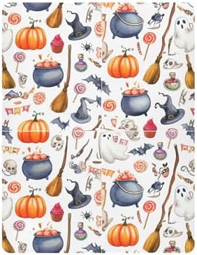 Qilmy Halloween Crib Sheet for Girls and Boys