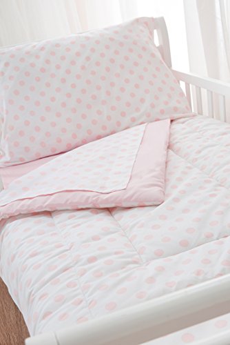 TL Care 100 Cotton Percale Toddler Bedding Set Pink