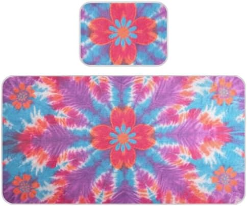 Bohemian Tie-dye Cooling Mattress Cover 28x52