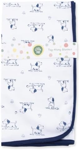 Little Me Swaddling Blanket for Baby Boys