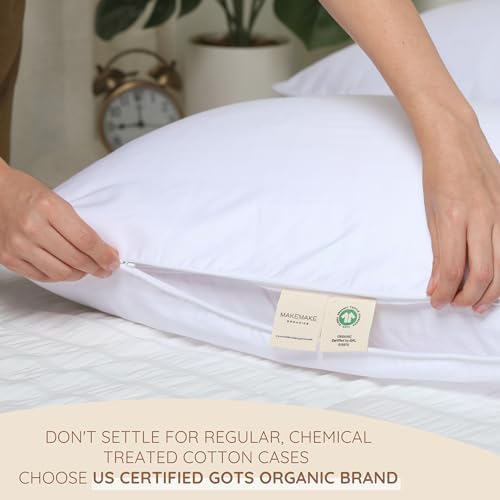 Organic Toddler Pillowcase Set of 2 GOTS Certified