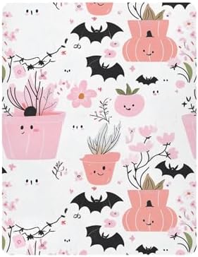 Qilmy Cute Ghosts Fitted Crib Sheet for Boys and Girls