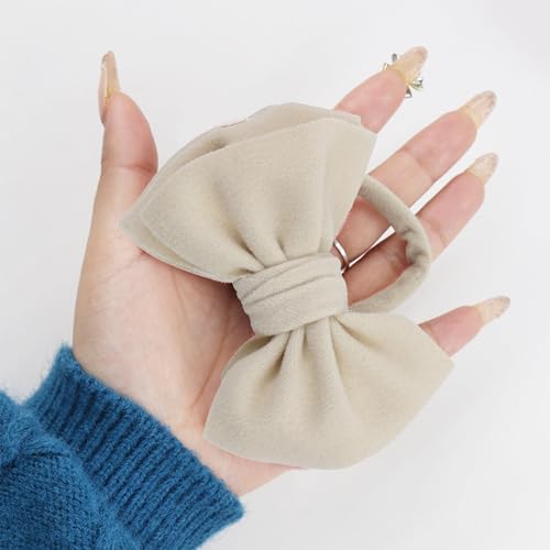 3pcs Baby Girl Elastic Hair Bow Headband for Newborn Toddler