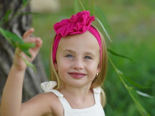 BABYGIZ Baby Girl Headbands with Big Flower