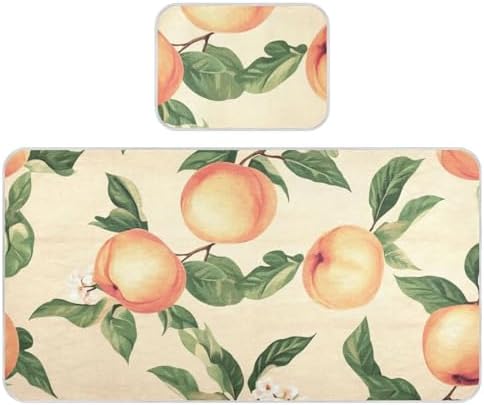 Funny Peach Cooling Mattress Pad Protector 28x52
