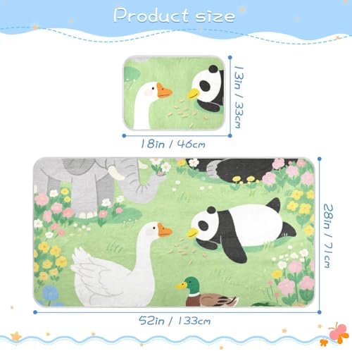 Cooling Baby Mattress Pad with Waterproof Protection 28x52 1