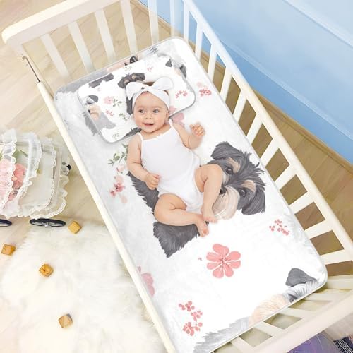Cooling Baby Mattress Pad 28x52 for Crib and Pack N Play