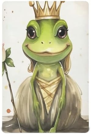 Wajiw Frog Crib Sheets Soft Breathable Fitted