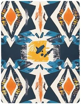 Wajiw Tribal Pattern Fitted Crib Sheet for Standard Size Mattress