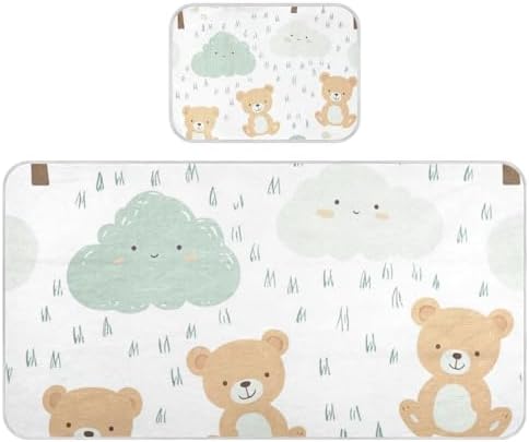 Cooling Baby Crib Mattress Pad 28x52 Inch Waterproof for Baby Toddler