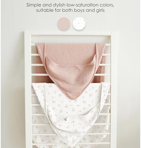 MairMore Muslin Baby Towels with Hood 32x32 Inches 100 Cotton