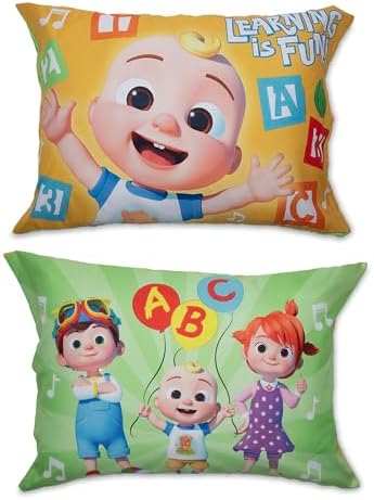 CoComelon Learning is Fun 4-Piece Toddler Bedding Set - Orange