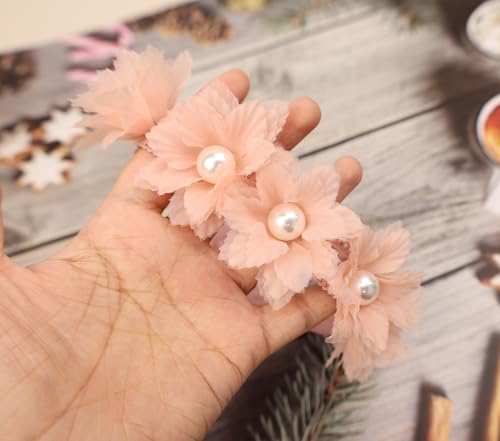 Rannyrena Baby Girls Soft Elastic Pearl Headband