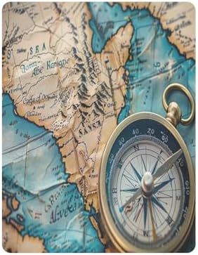 Wajiw Ocean Map Crib Sheets for Girls and Boys 1