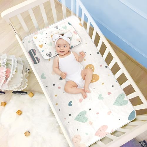 Cooling Baby Mattress Cover 28x52 Reusable Pad
