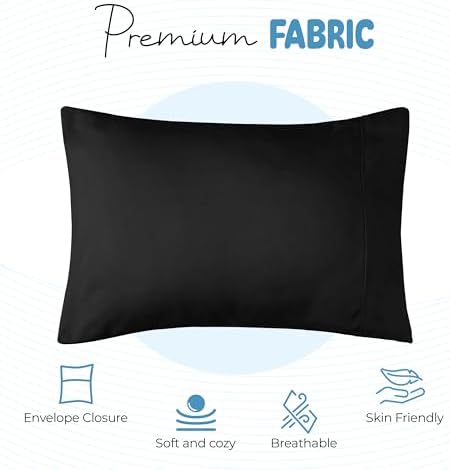 Utopia Bedding Toddler Pillow Cases 2 Pack
