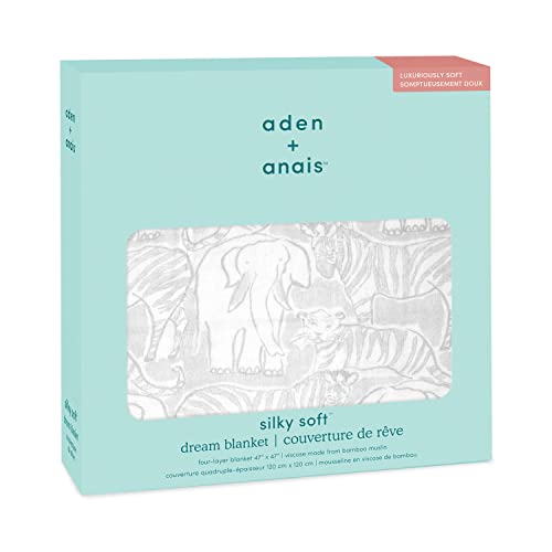 aden anais Bamboo Viscose Baby Blanket 47x47