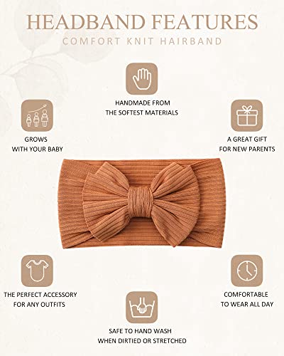 15 PCS Baby Girls Headbands with Bows Hair Accessories
