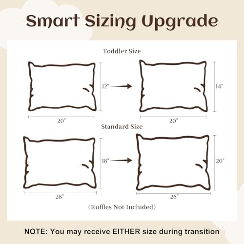 BuLuTu 4 Layer Muslin Cotton Toddler Pillowcase 1