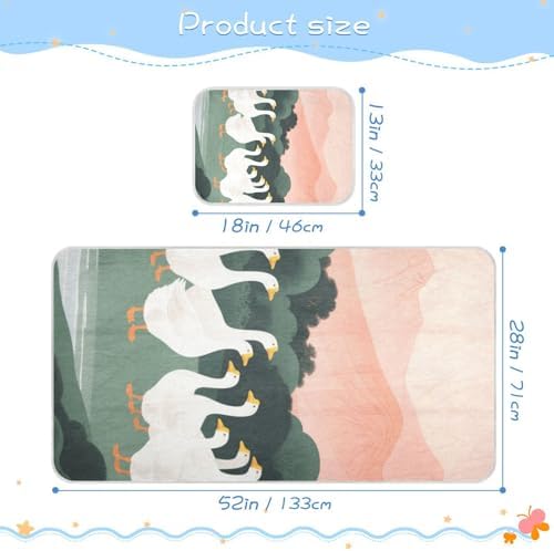 Ultra Soft Cooling Waterproof Crib Mattress Pad for Baby Toddler