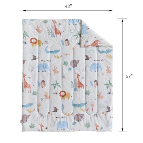 Joyreap 4 Piece Cotton Toddler Bedding Set
