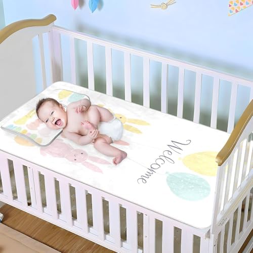 Cooling Baby Mattress Pads 28x52 Ultra Soft for Kids and Adults