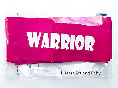 Ninja Headbands for Kids and Adults - 5 Pack Maroon