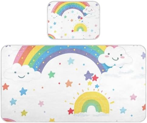 Pure White Cooling Baby Bassinet Mattress 28x52 Inch