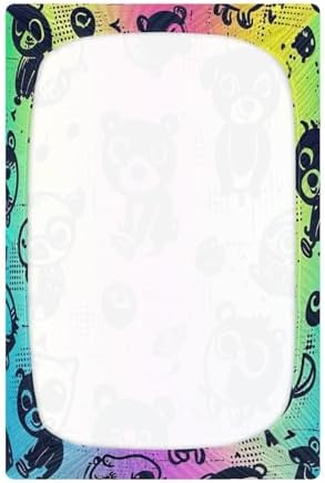 Wajiw Cute Animals Crib Sheets for Girls and Boys 1