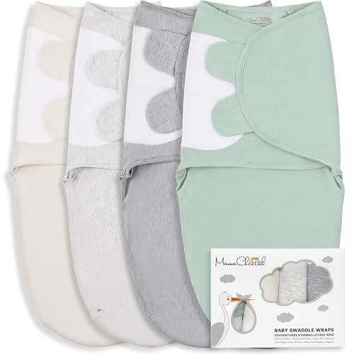 Mama Cheetah Organic Cotton Swaddle Sack 4-Pack 1